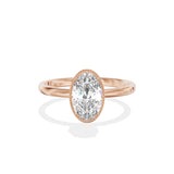 Milgrain Solitaire Engagement Ring