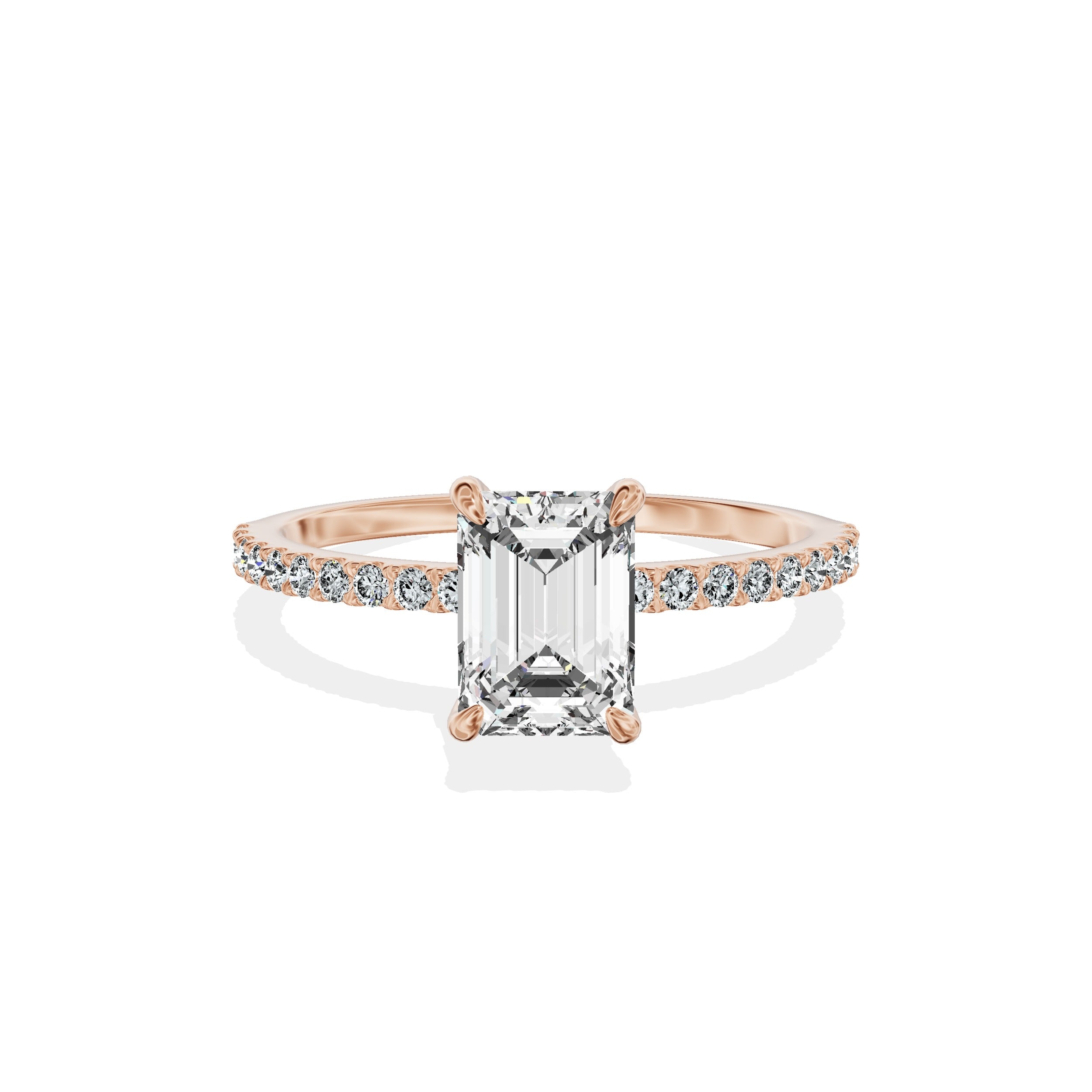 Fortuna Solitaire Engagement Ring