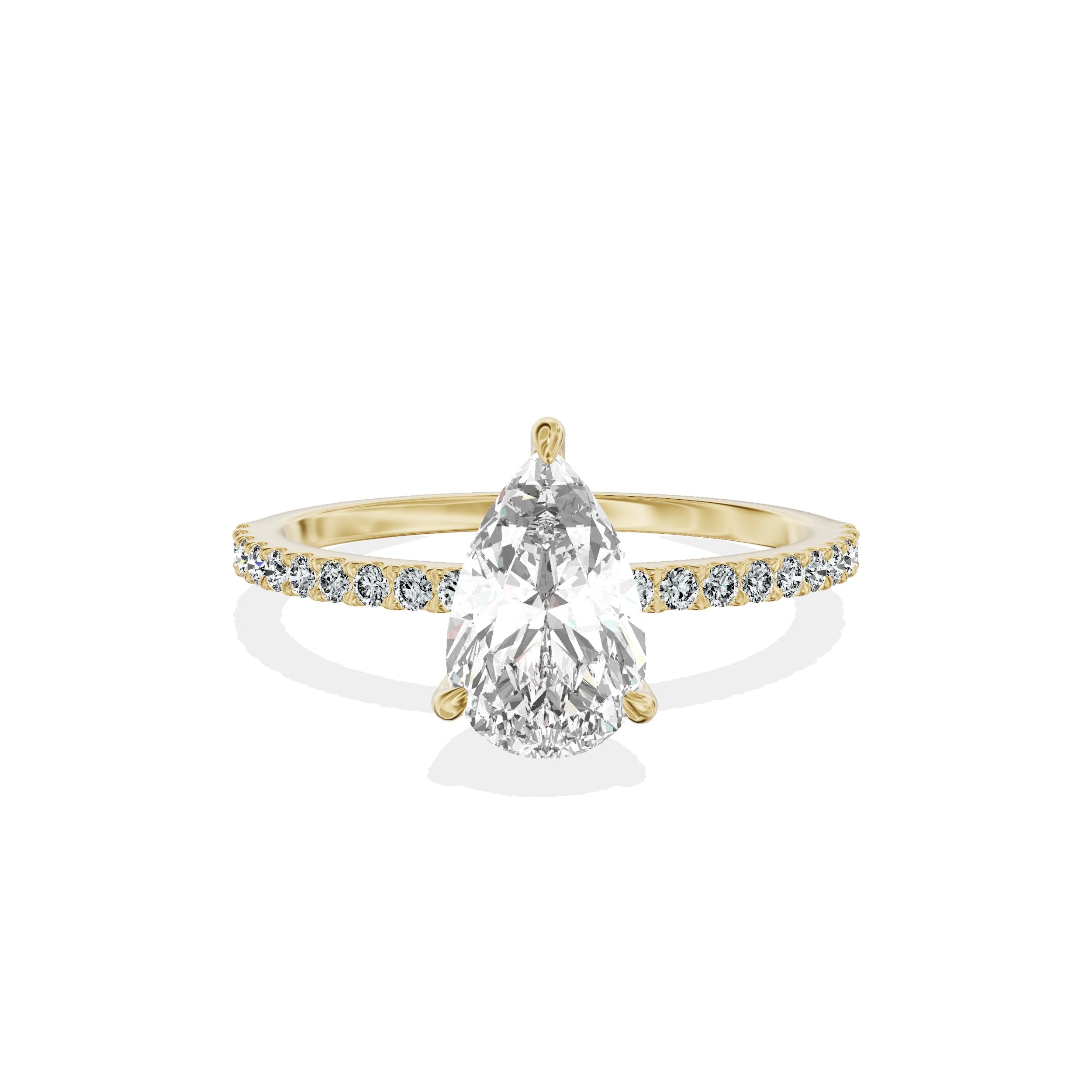 Fortuna Solitaire Engagement Ring