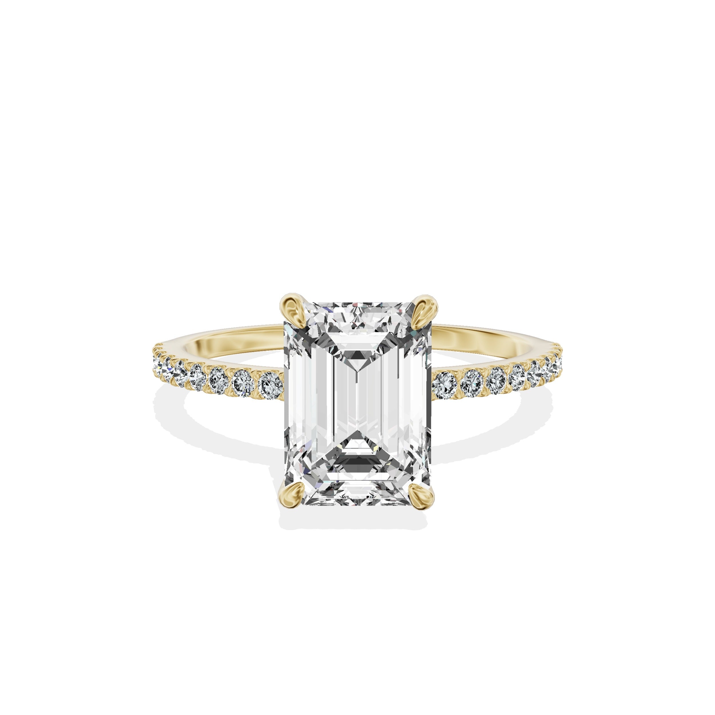 Fortuna Solitaire Engagement Ring