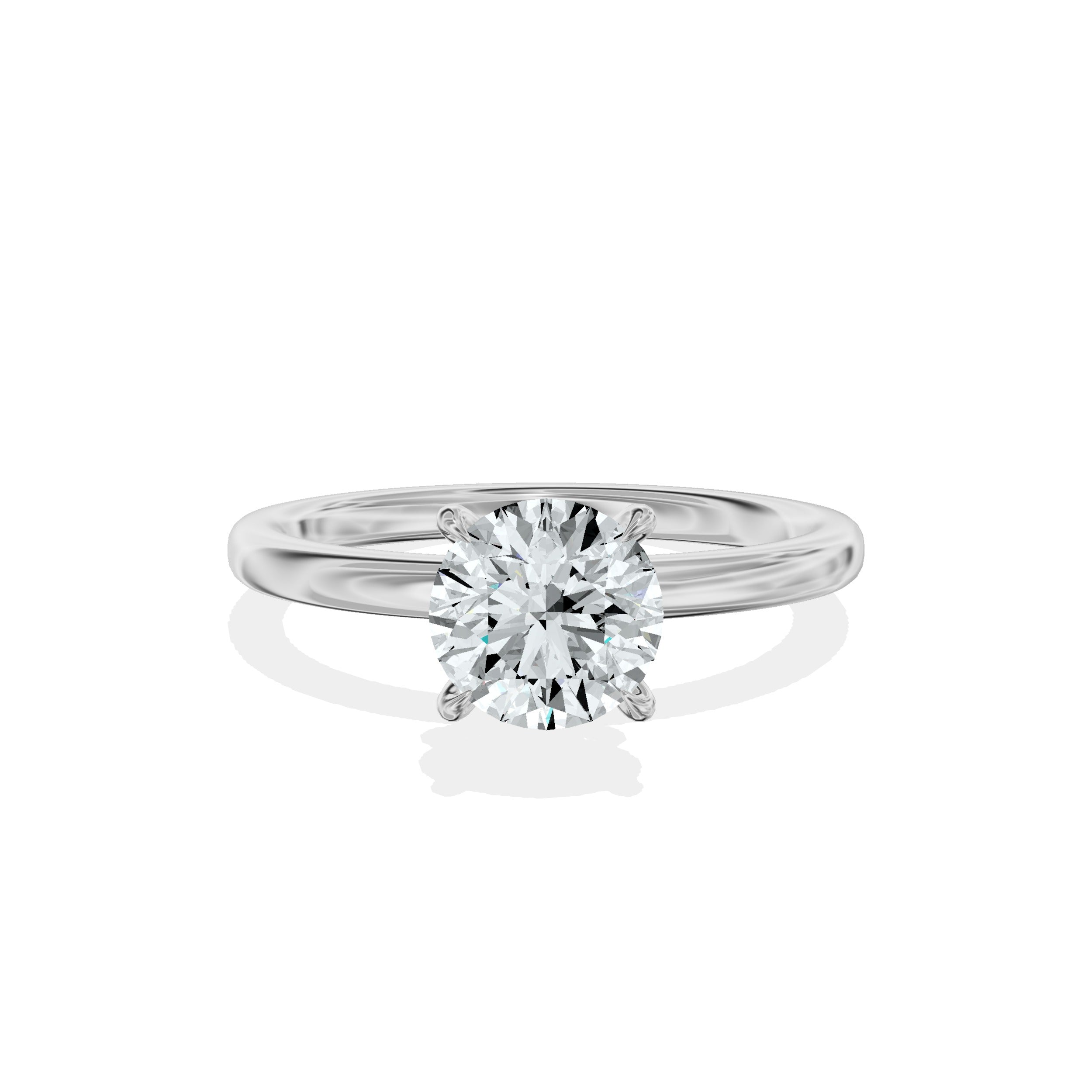 Paris Solitaire Engagement Ring