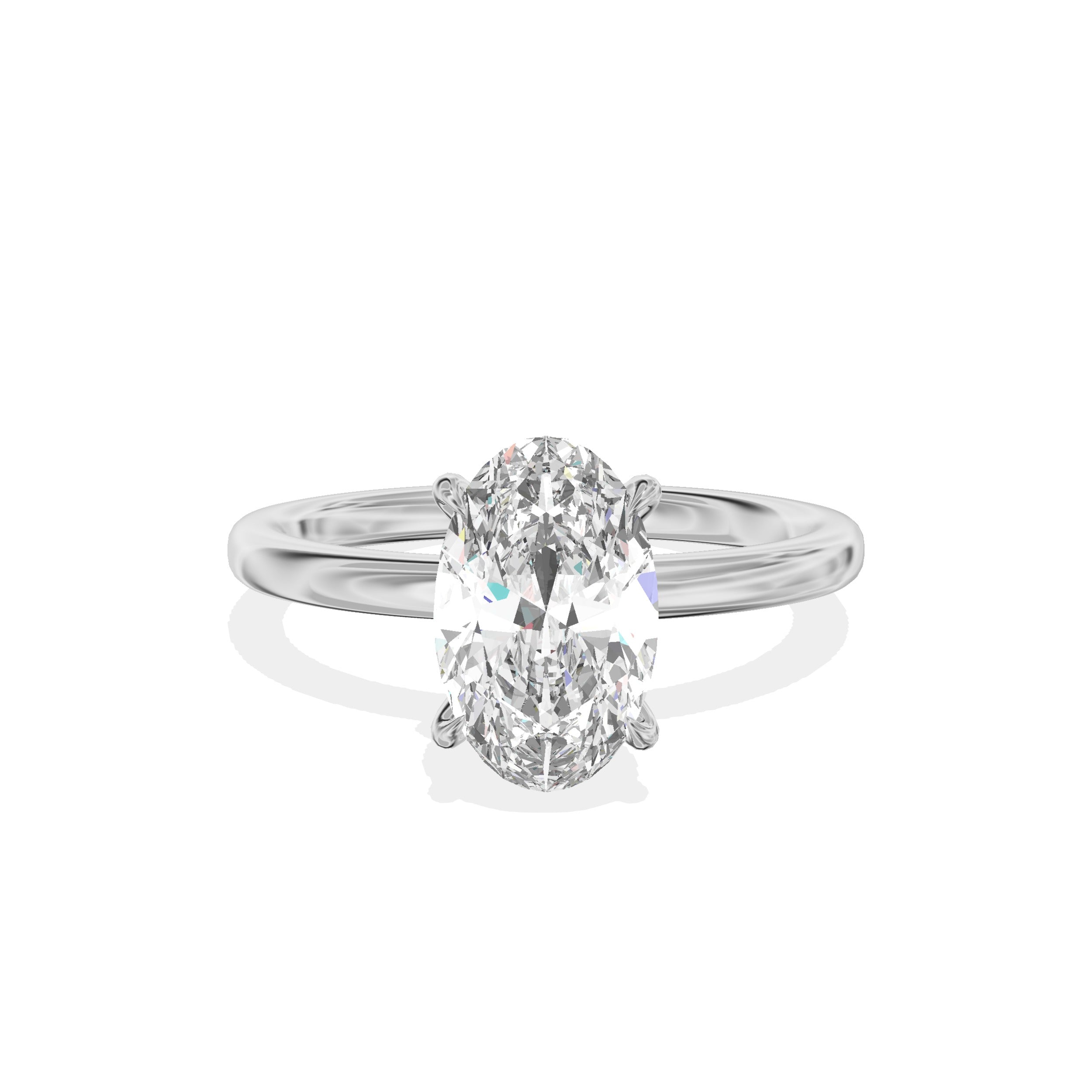 Paris Solitaire Engagement Ring
