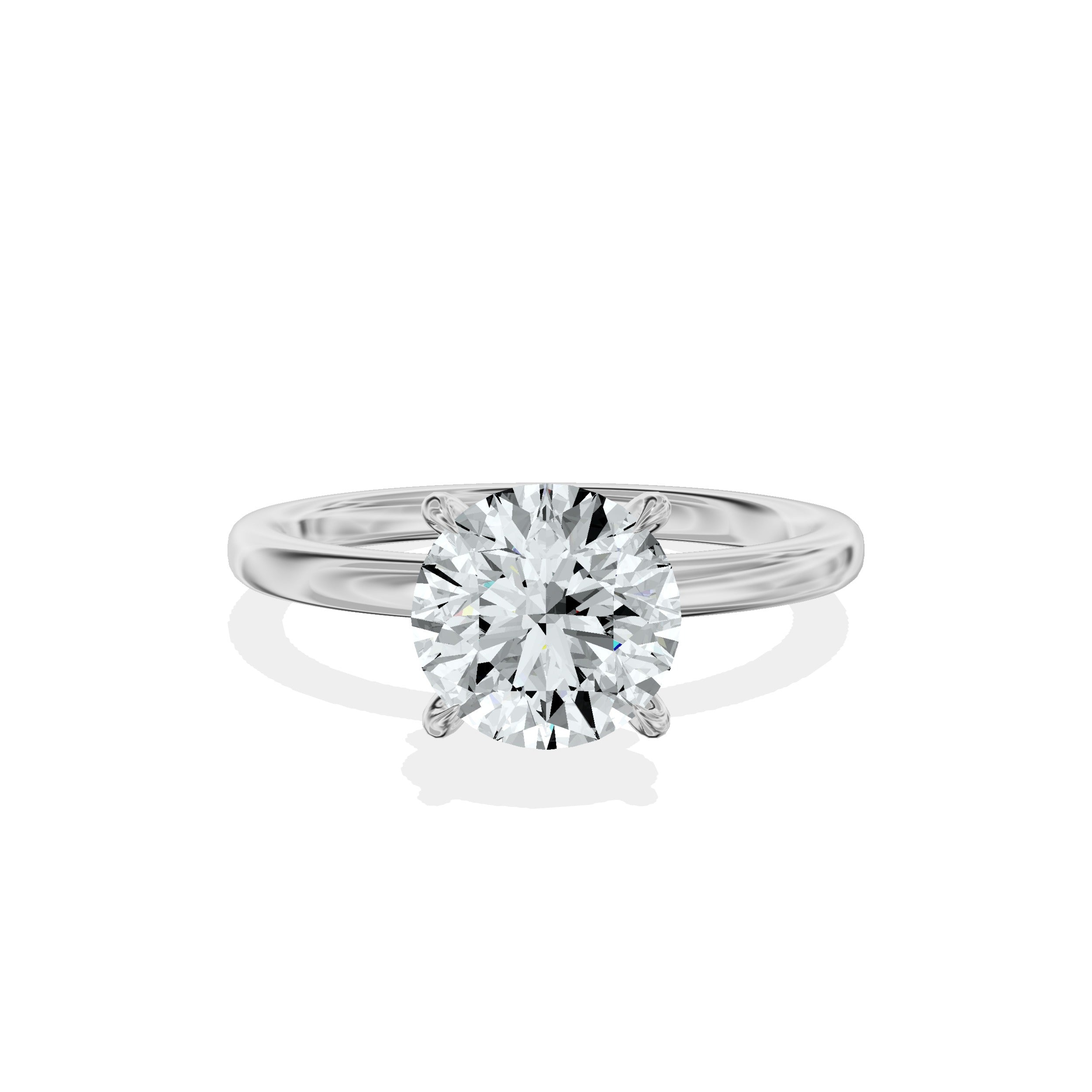 Paris Solitaire Engagement Ring