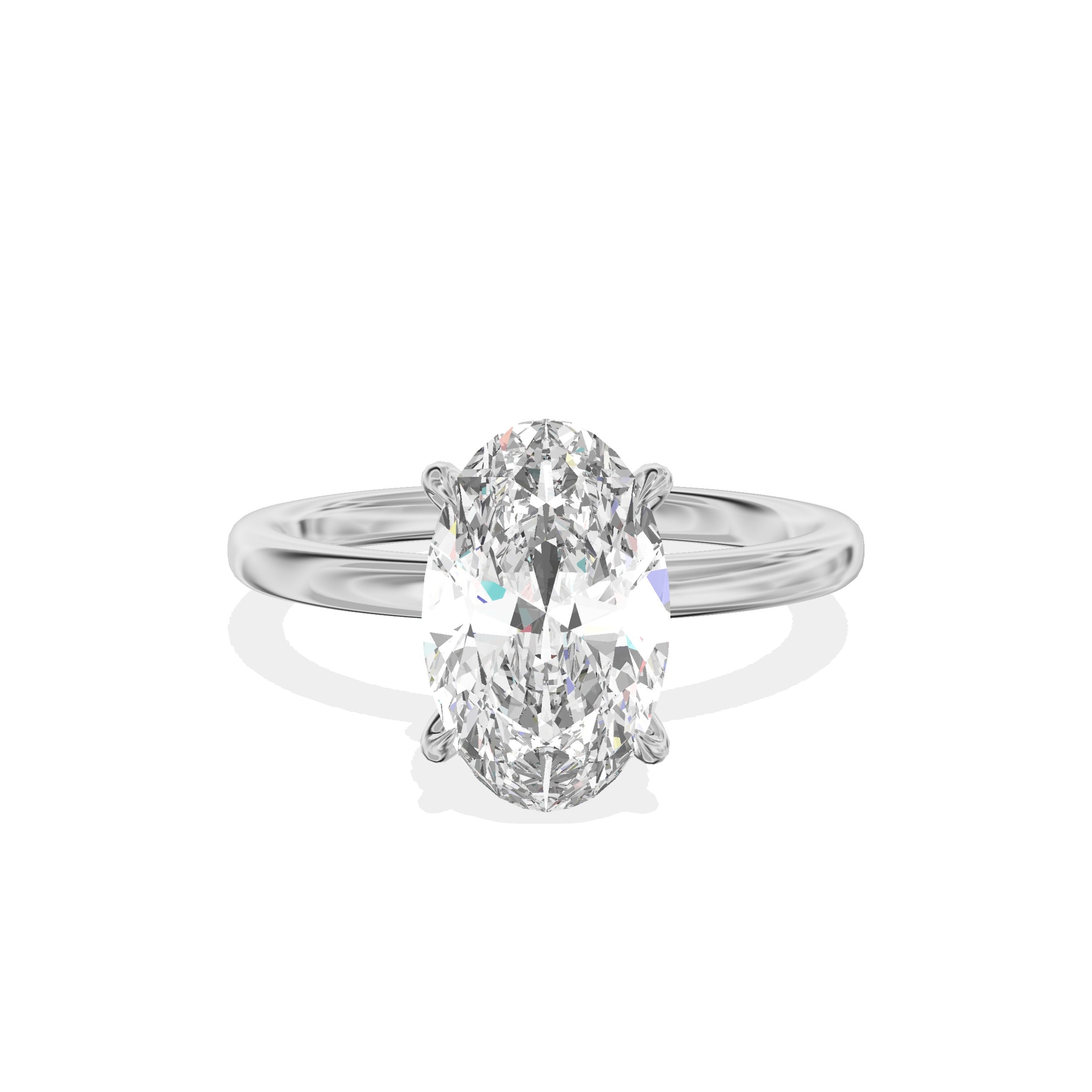 Paris Solitaire Engagement Ring