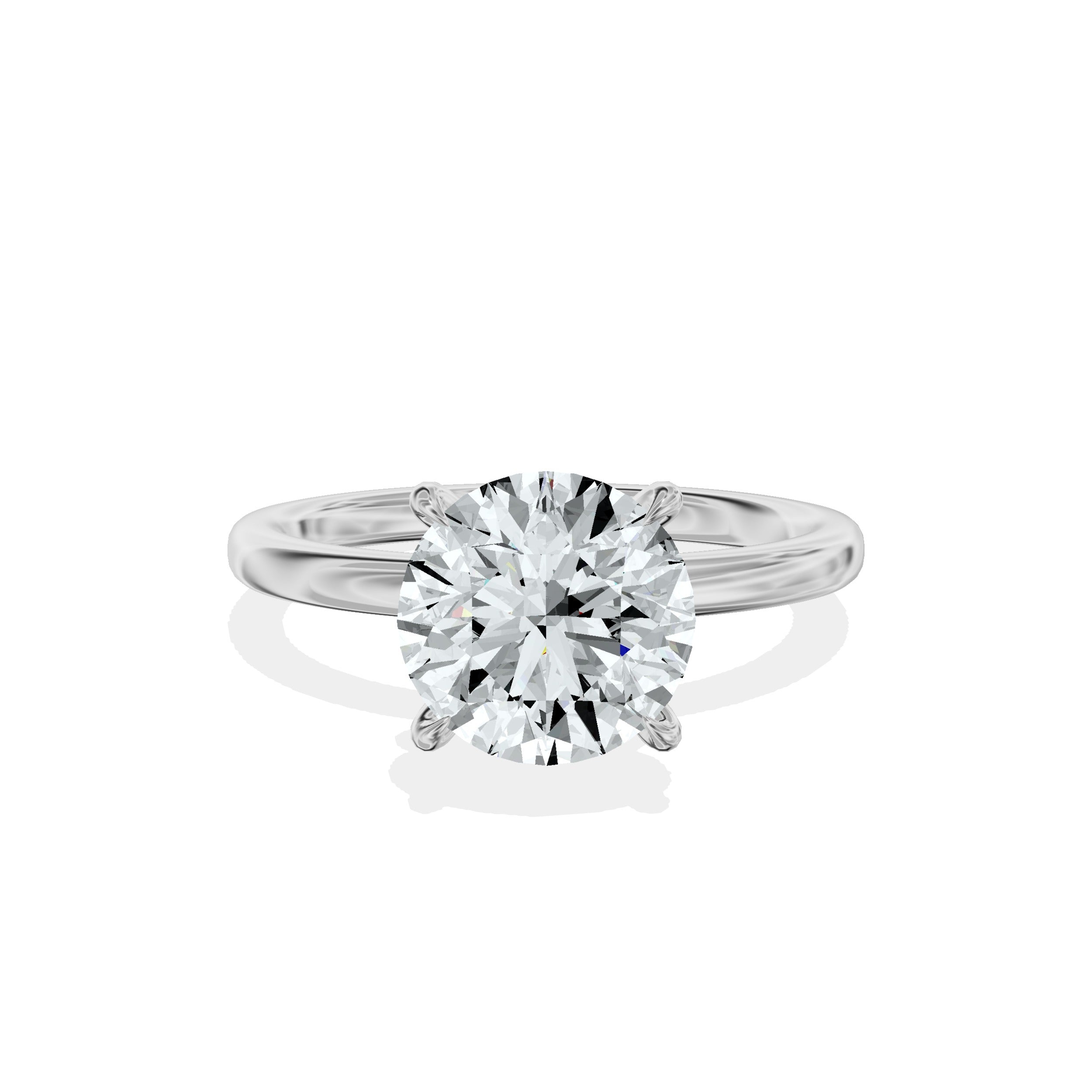 Paris Solitaire Engagement Ring
