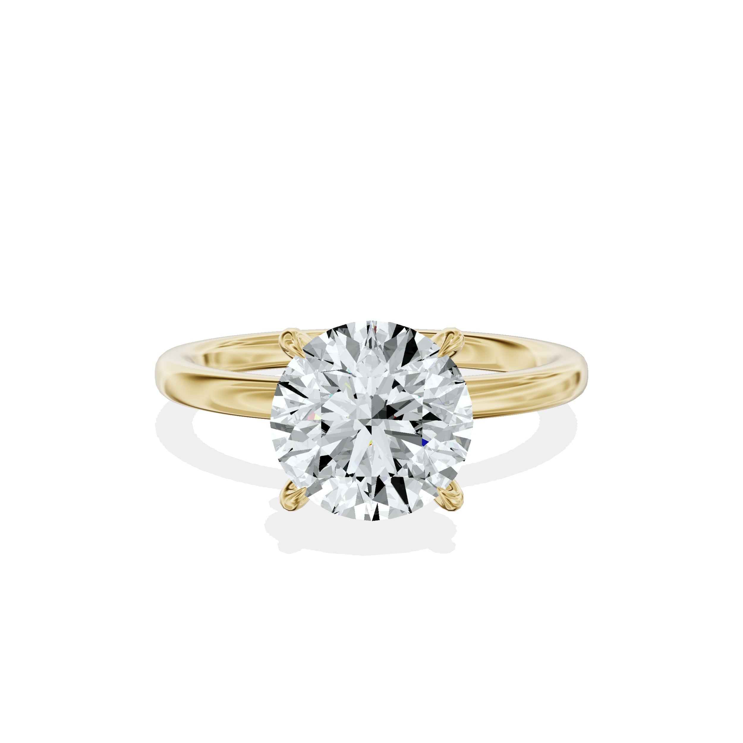 Paris Solitaire Engagement Ring