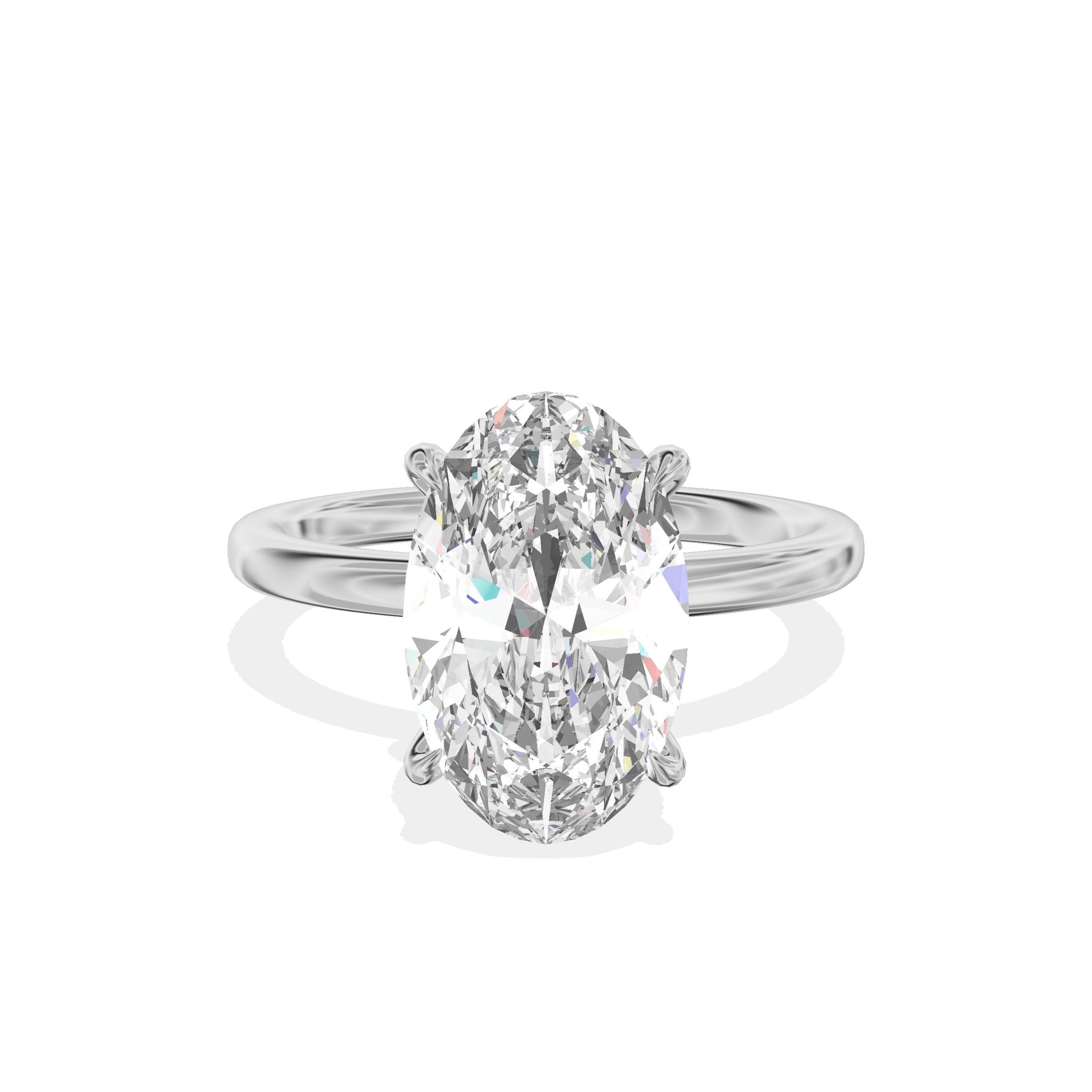 Paris Solitaire Engagement Ring