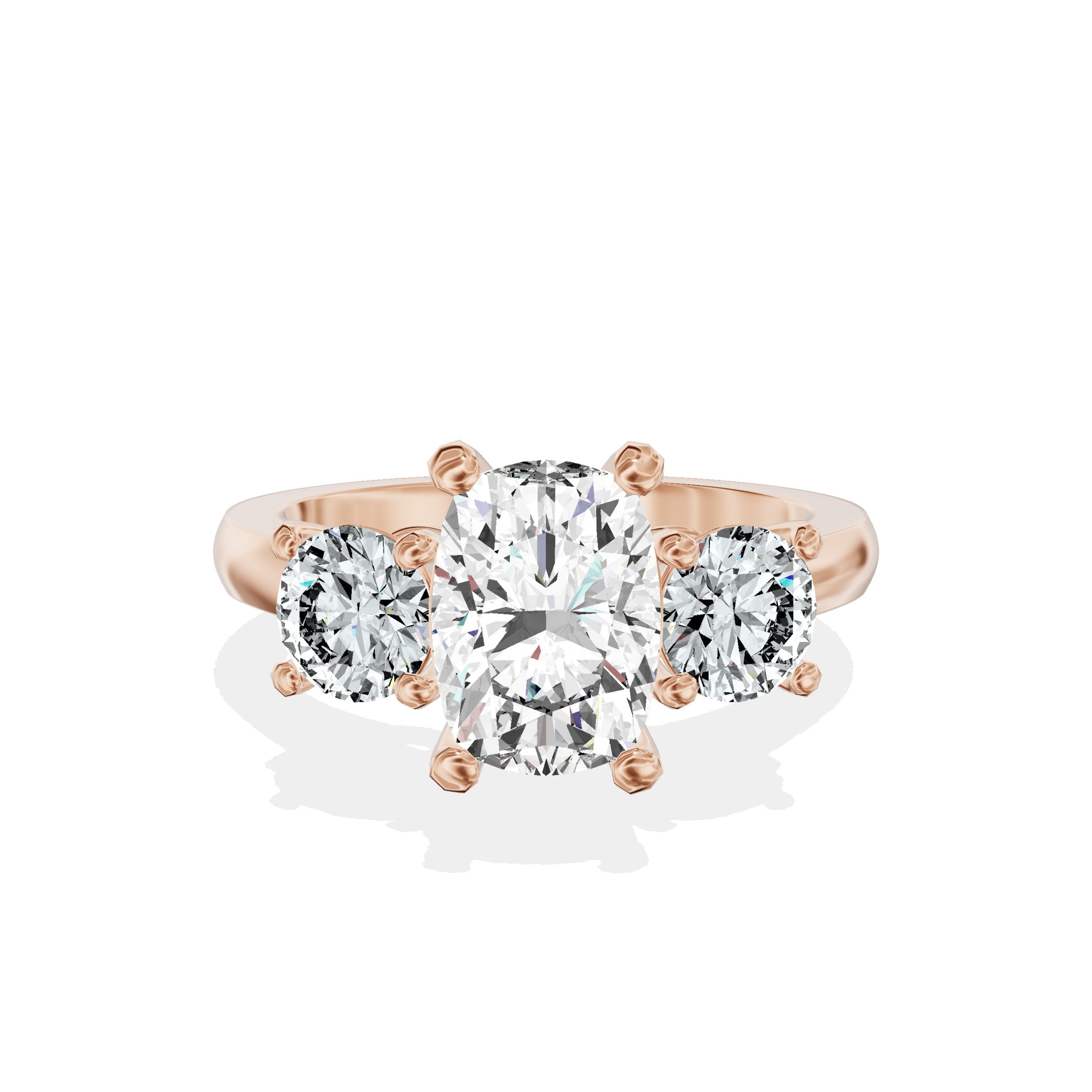 Signature Three Stone Engagement Ring