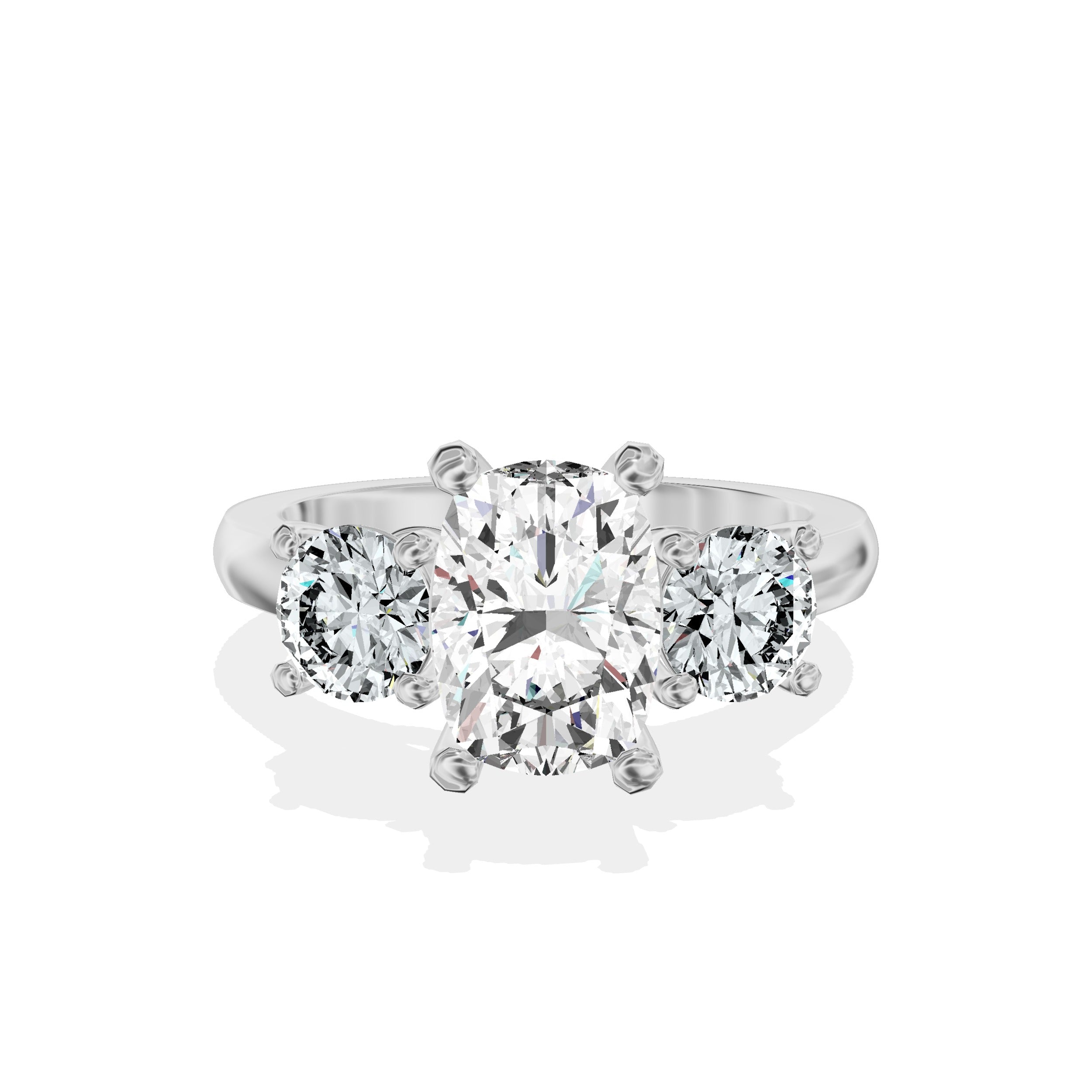 Signature Three Stone Engagement Ring