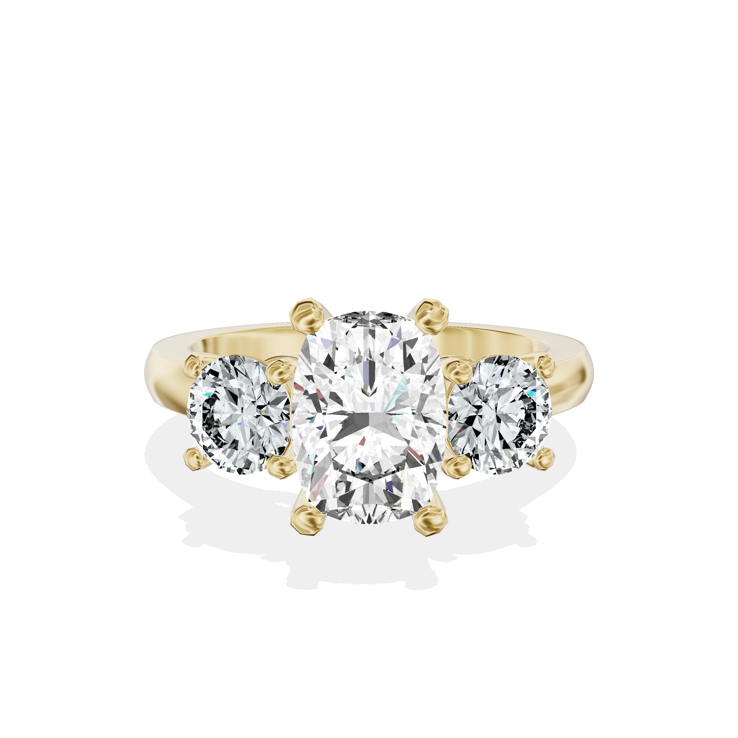 Signature Three Stone Engagement Ring