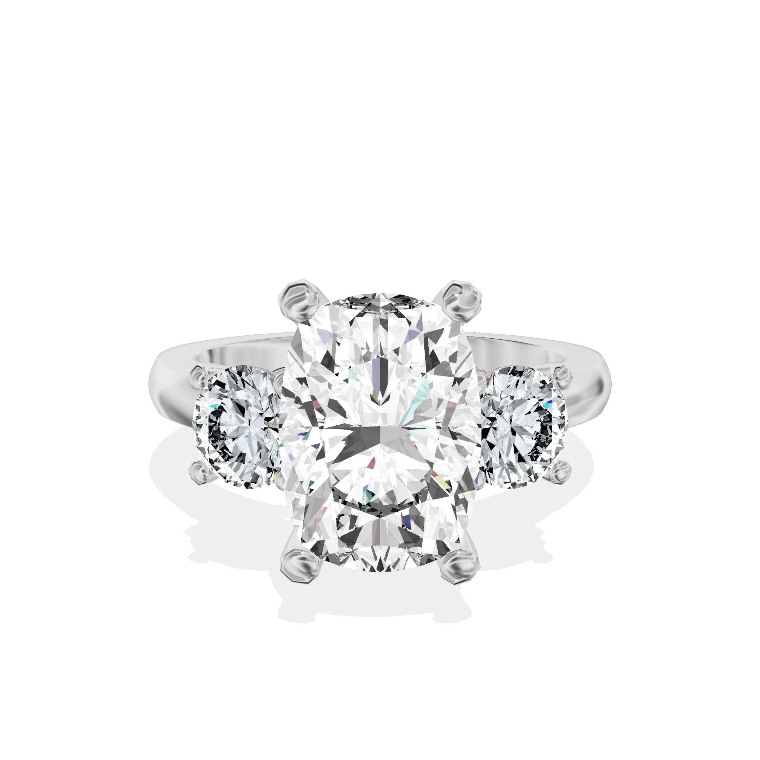 Signature Three Stone Engagement Ring