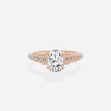Elle Vintage Style Engagement Ring - The Better Diamonds