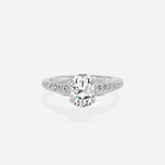 Elle Vintage Style Engagement Ring - The Better Diamonds