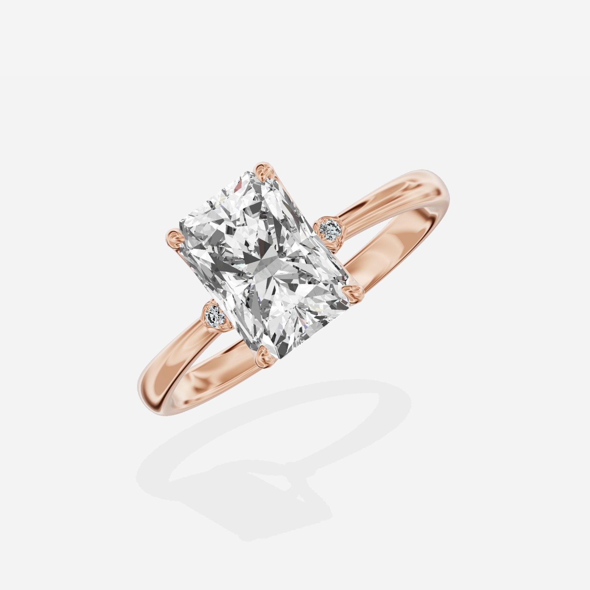 European Solitaire Engagement Ring - The Better Diamonds