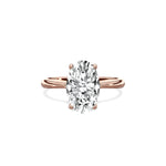 European Solitaire Engagement Ring - The Better Diamonds