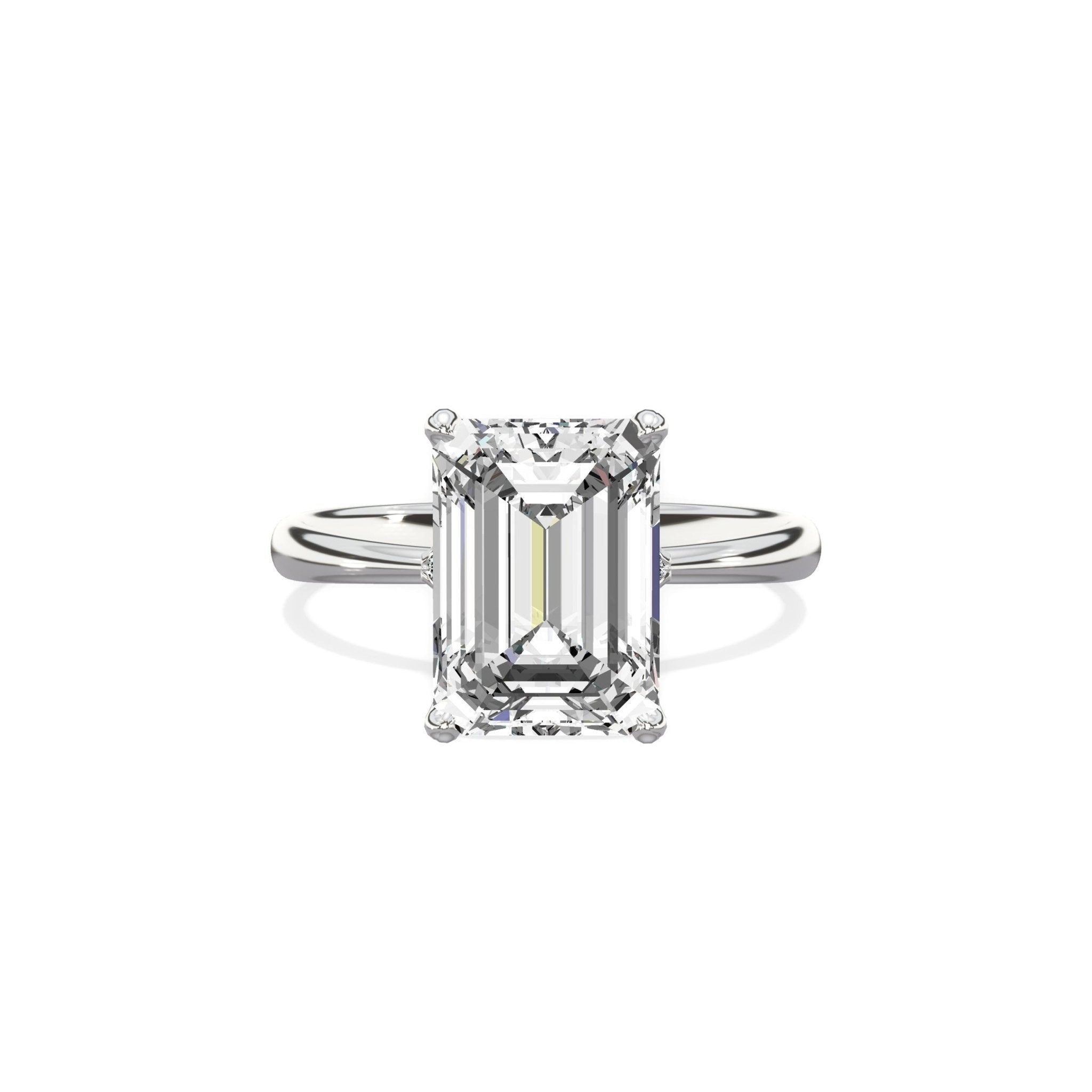 European Solitaire Engagement Ring - The Better Diamonds