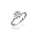 European Solitaire Engagement Ring - The Better Diamonds