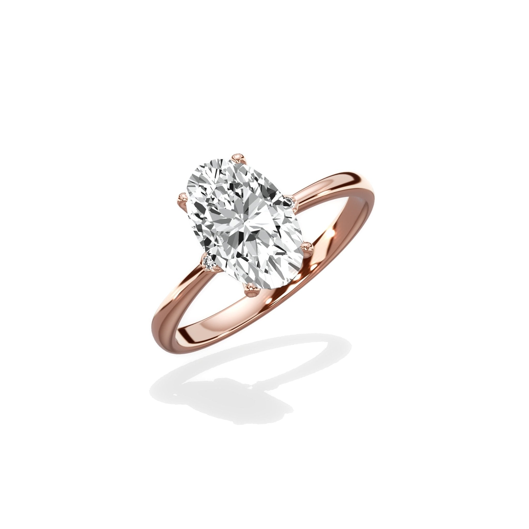 European Solitaire Engagement Ring - The Better Diamonds
