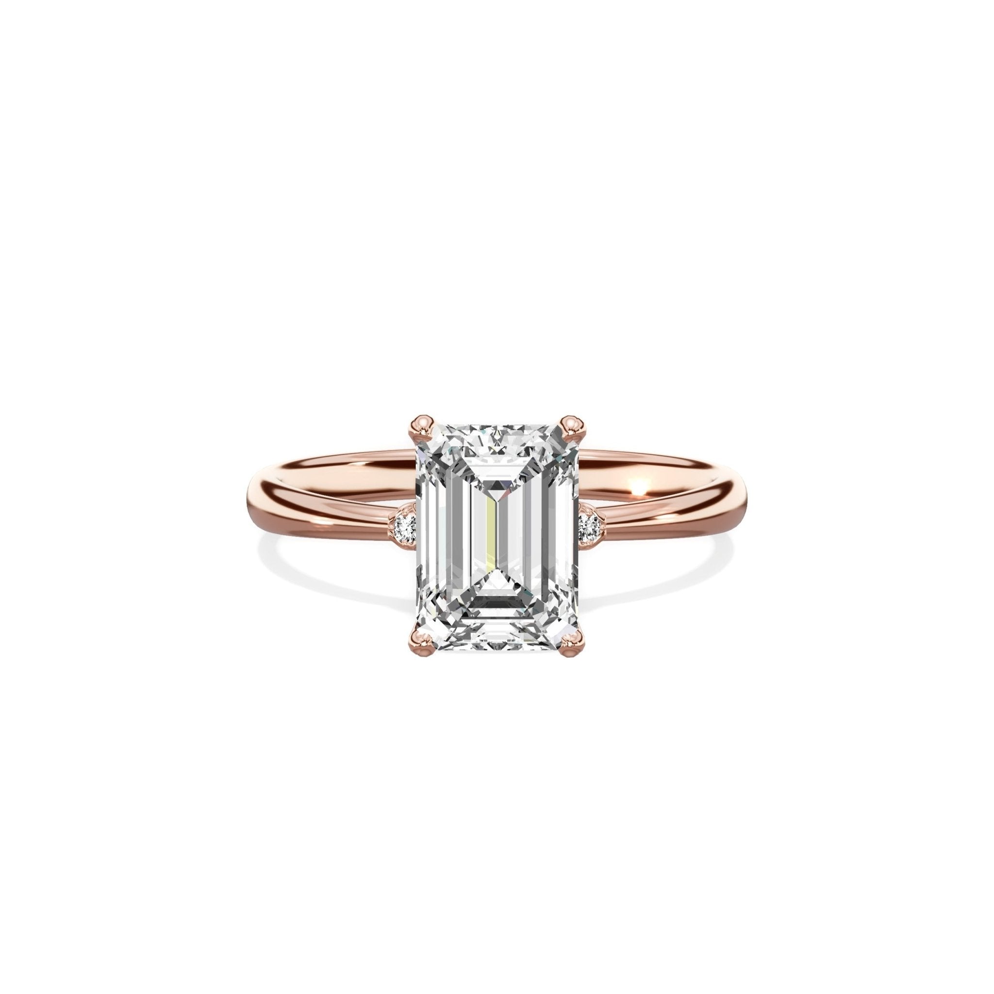 European Solitaire Engagement Ring - The Better Diamonds