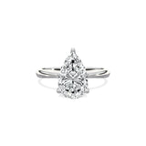 European Solitaire Engagement Ring - The Better Diamonds