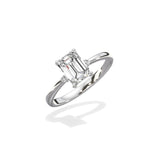European Solitaire Engagement Ring - The Better Diamonds