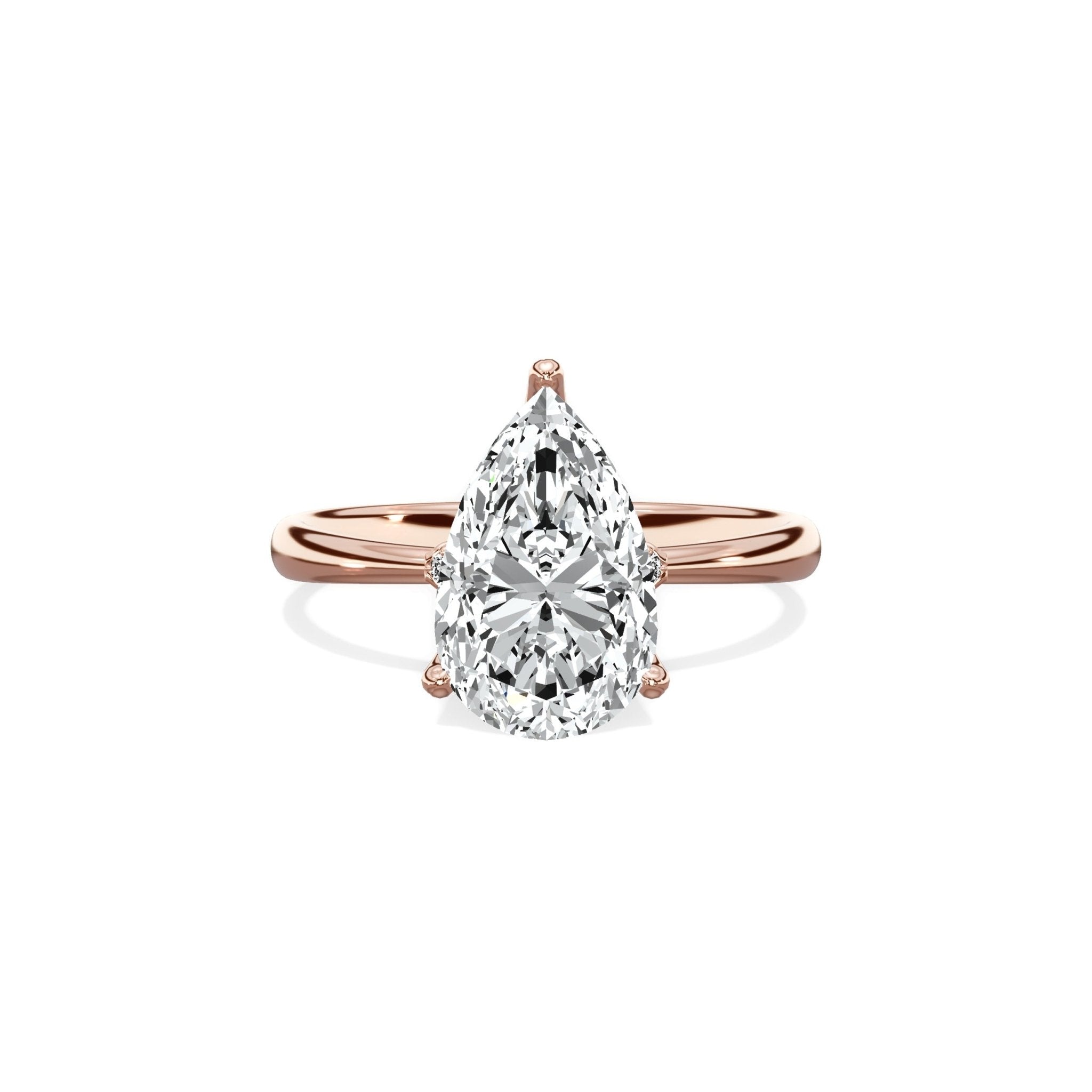 European Solitaire Engagement Ring - The Better Diamonds