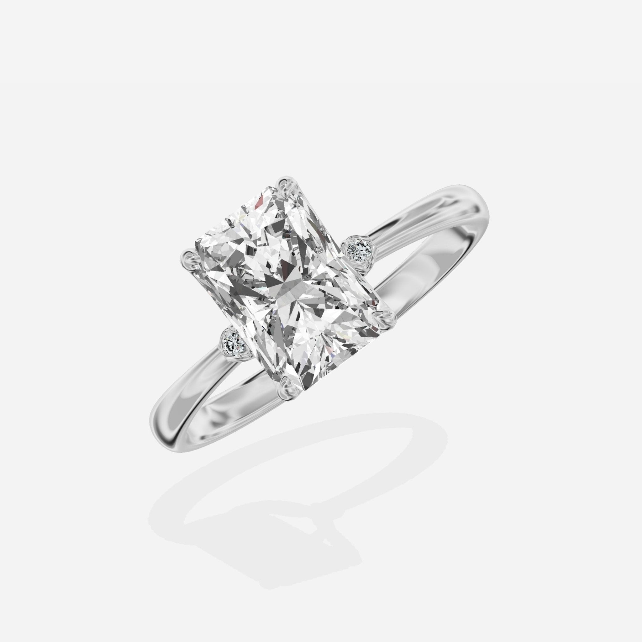 European Solitaire Engagement Ring - The Better Diamonds