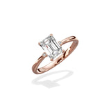 European Solitaire Engagement Ring - The Better Diamonds