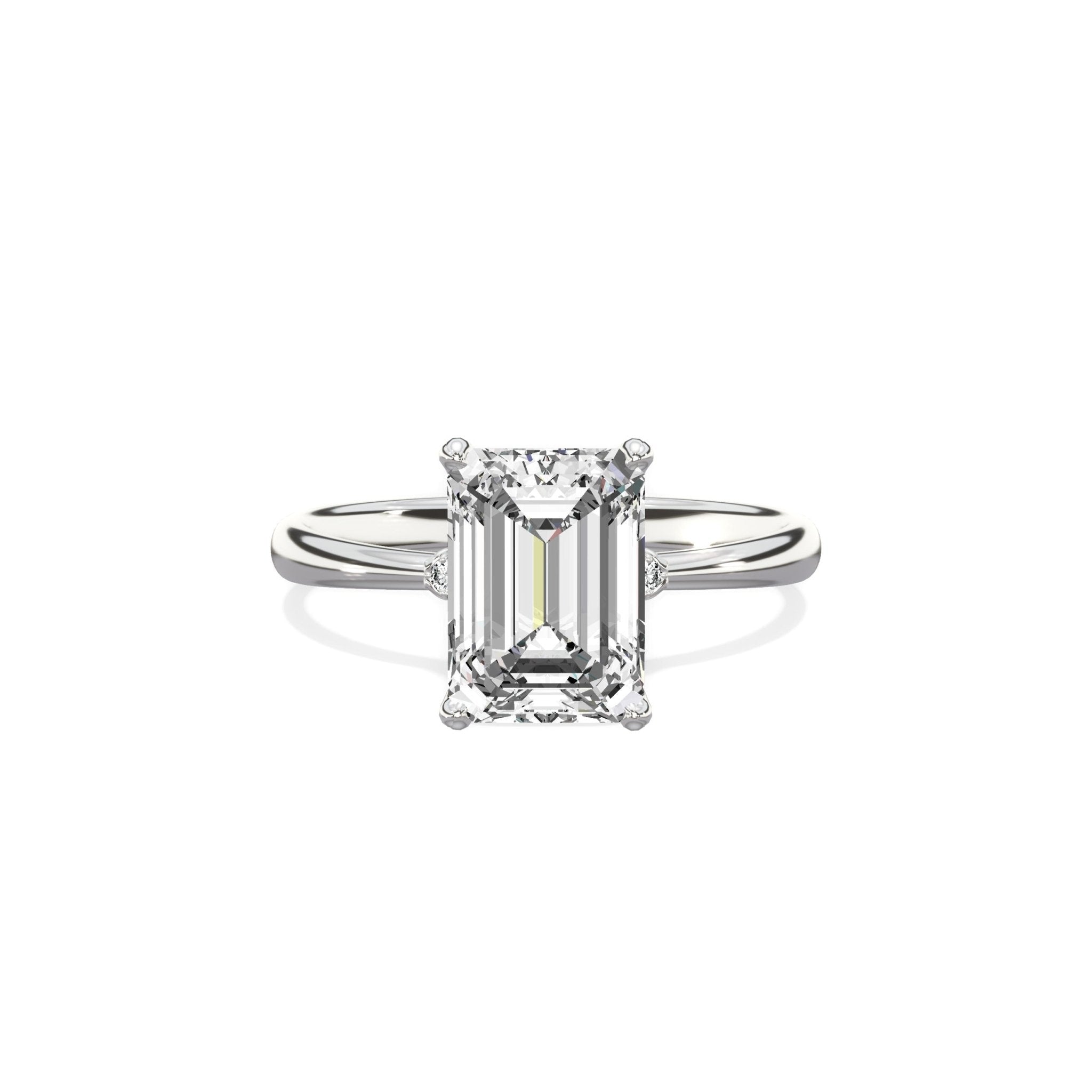 European Solitaire Engagement Ring - The Better Diamonds