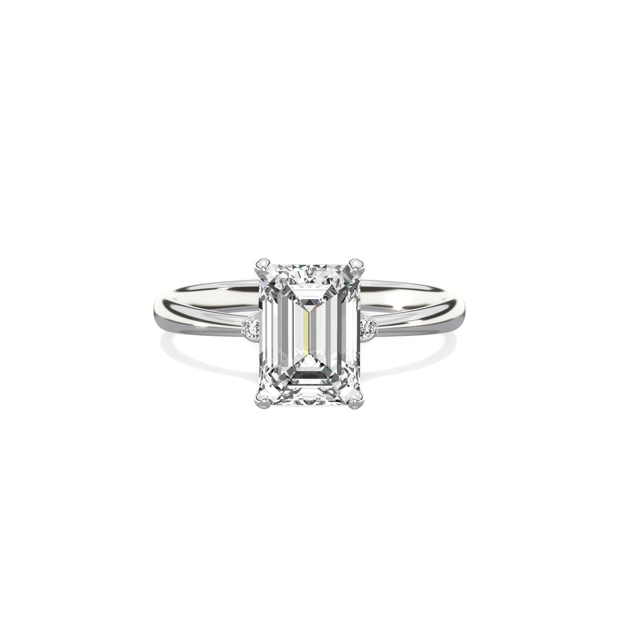 European Solitaire Engagement Ring - The Better Diamonds