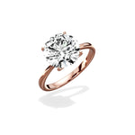European Solitaire Engagement Ring - The Better Diamonds