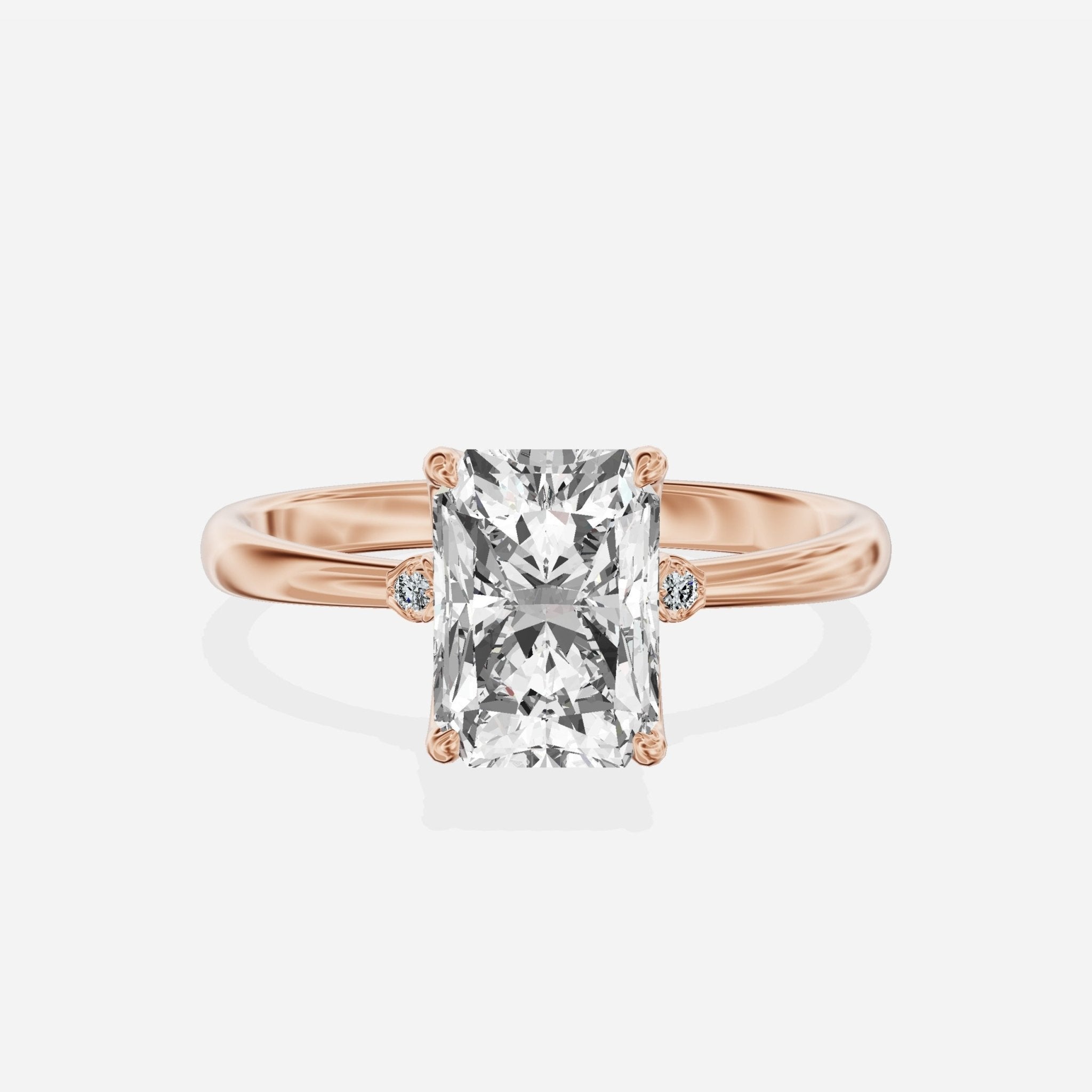 European Solitaire Engagement Ring - The Better Diamonds