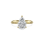 European Solitaire Engagement Ring - The Better Diamonds