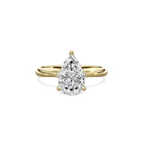 European Solitaire Engagement Ring - The Better Diamonds