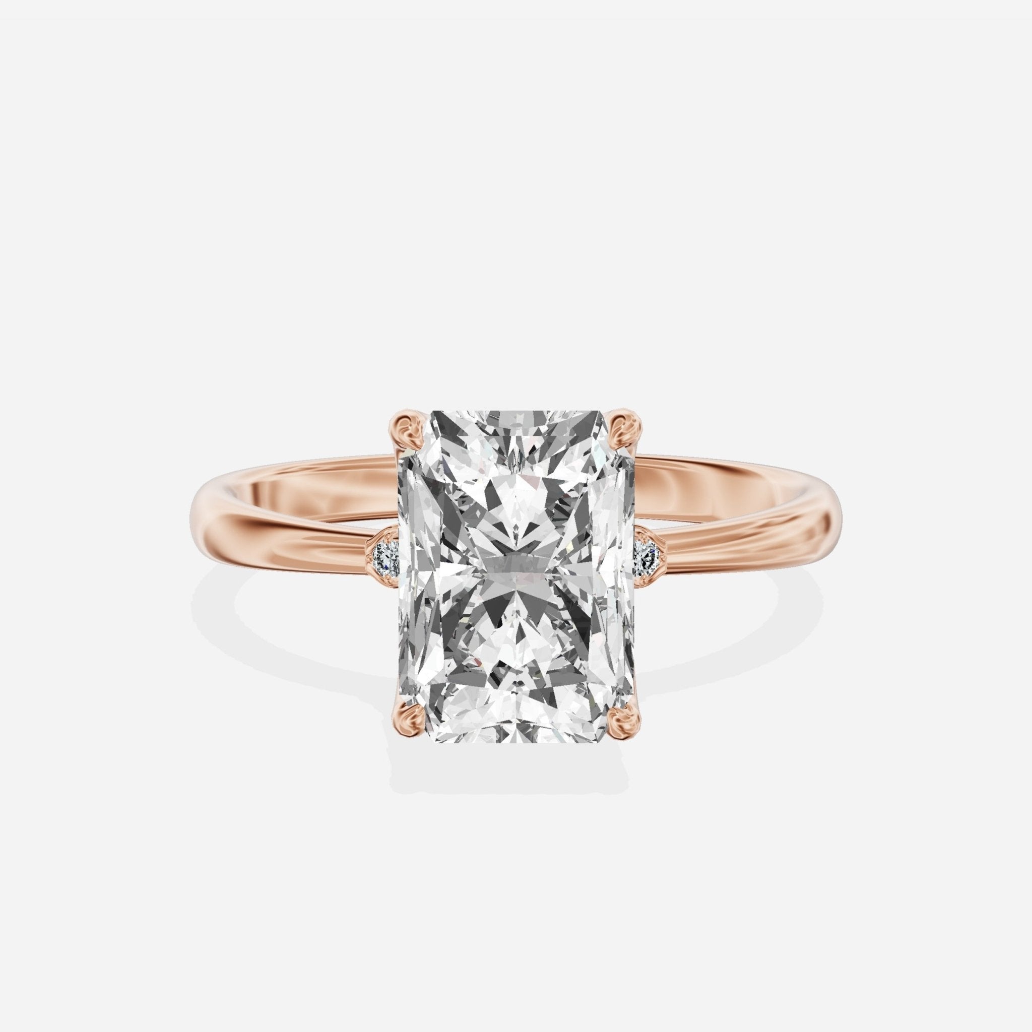 European Solitaire Engagement Ring - The Better Diamonds