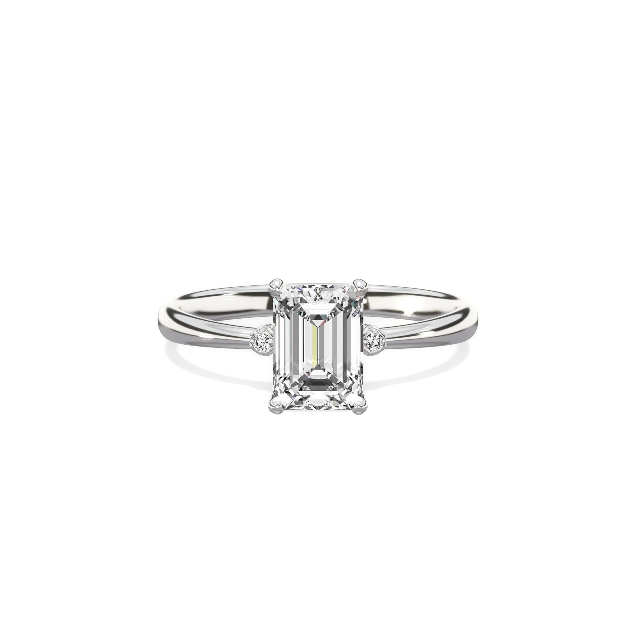 European Solitaire Engagement Ring - The Better Diamonds