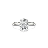 European Solitaire Engagement Ring - The Better Diamonds