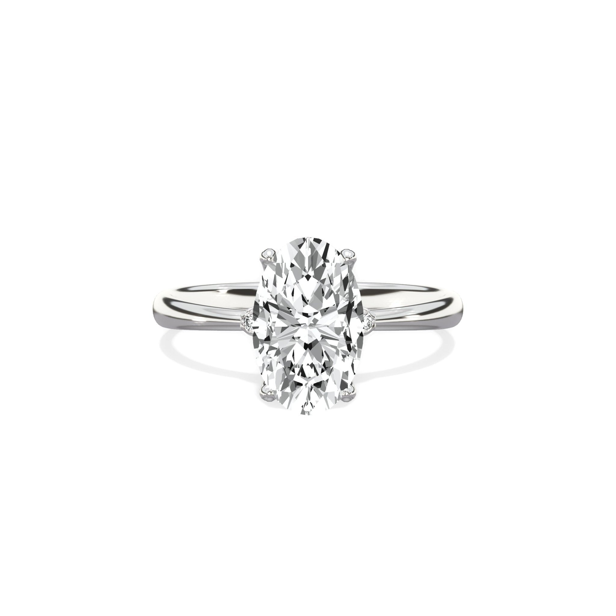 European Solitaire Engagement Ring - The Better Diamonds