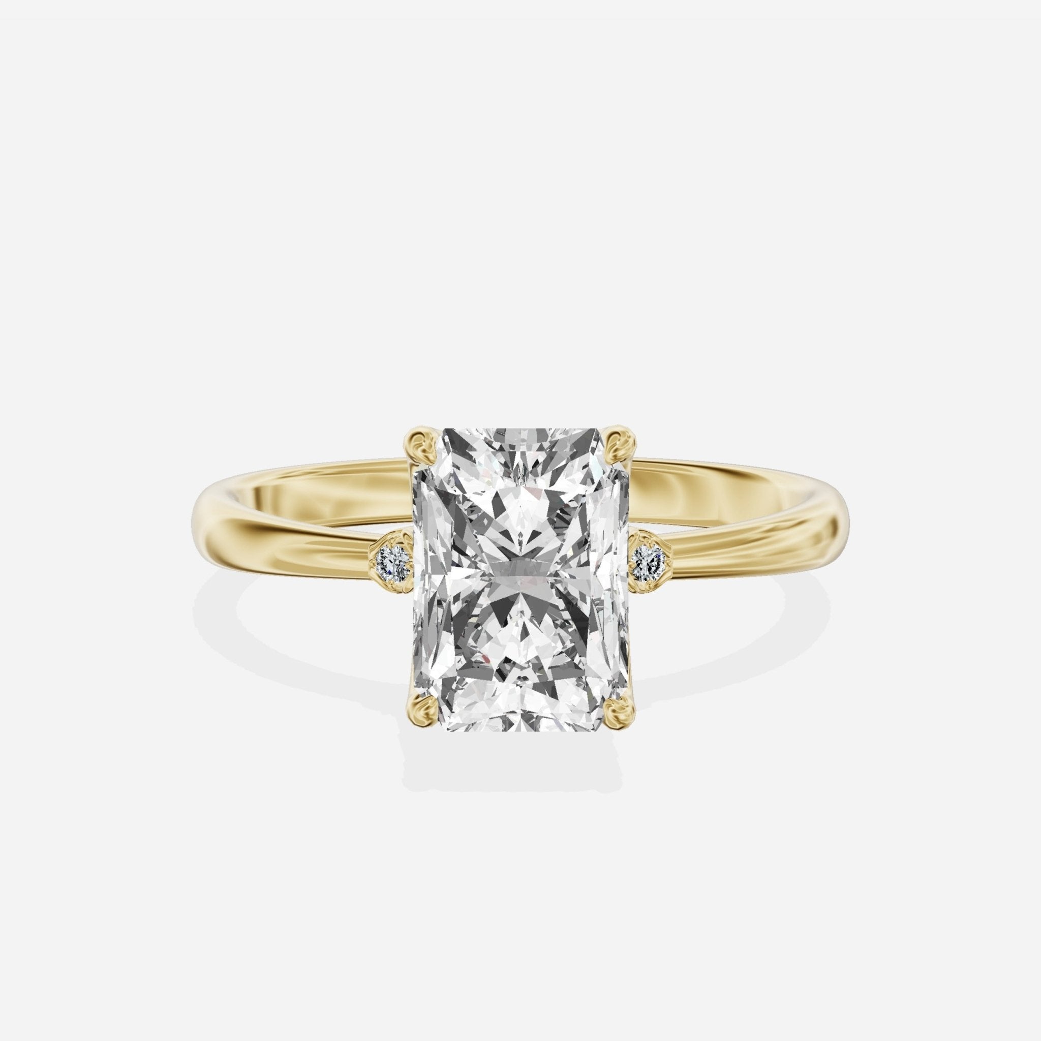 European Solitaire Engagement Ring - The Better Diamonds