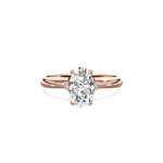 European Solitaire Engagement Ring - The Better Diamonds