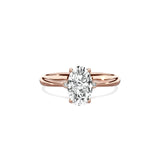 European Solitaire Engagement Ring - The Better Diamonds