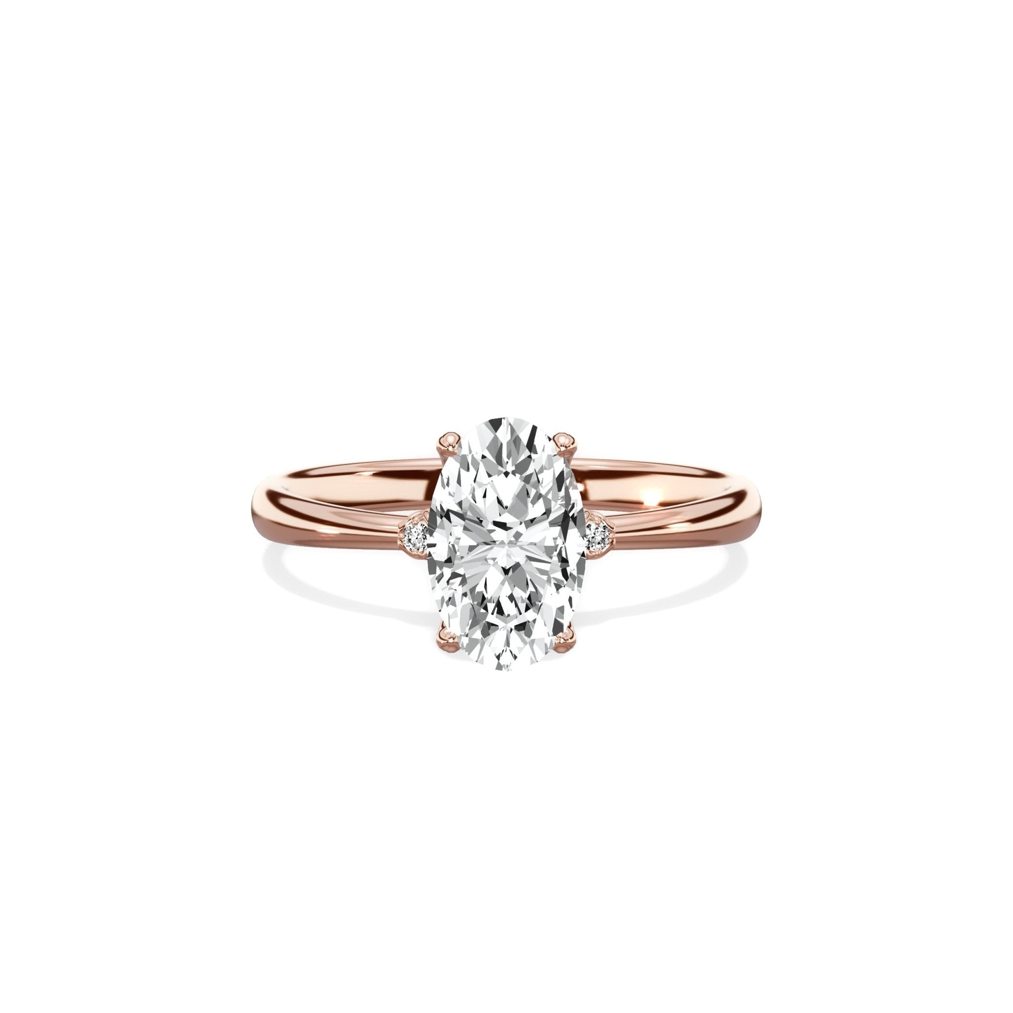 European Solitaire Engagement Ring - The Better Diamonds