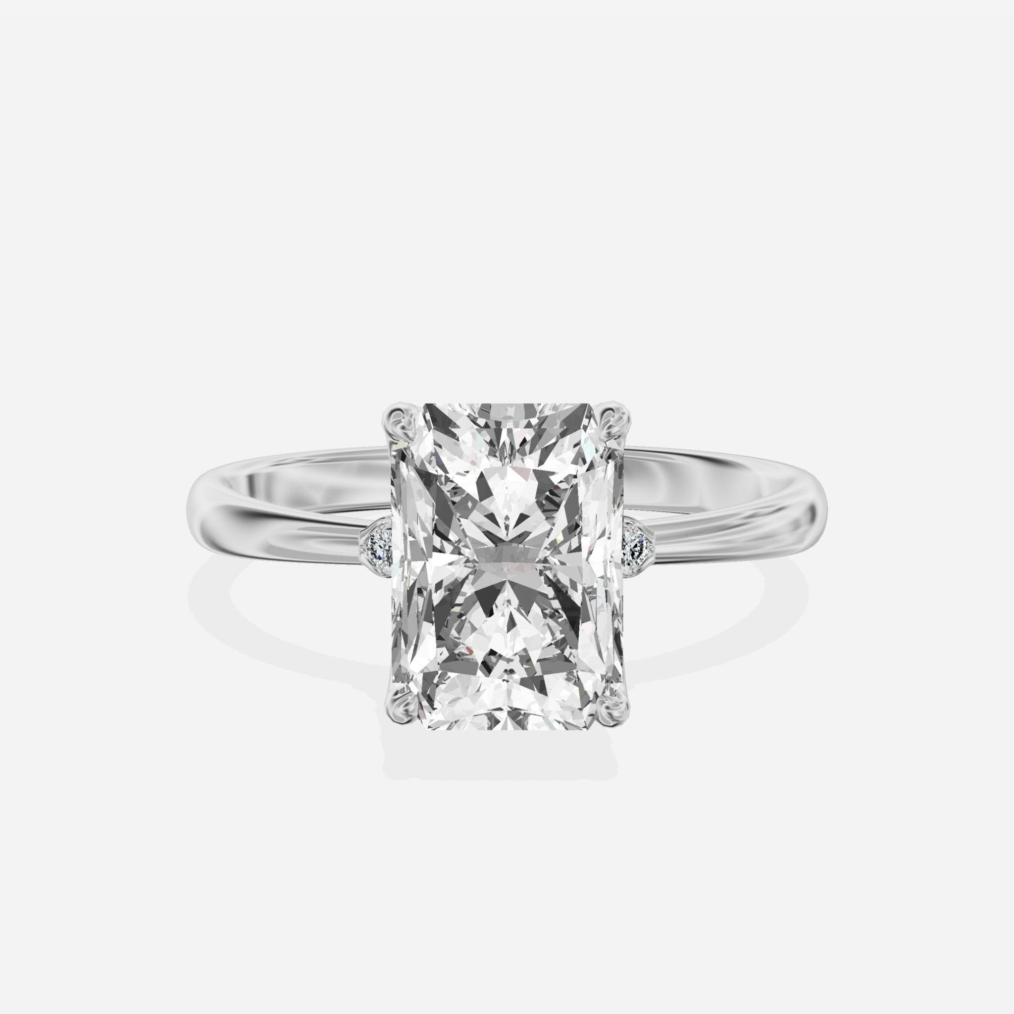 European Solitaire Engagement Ring - The Better Diamonds