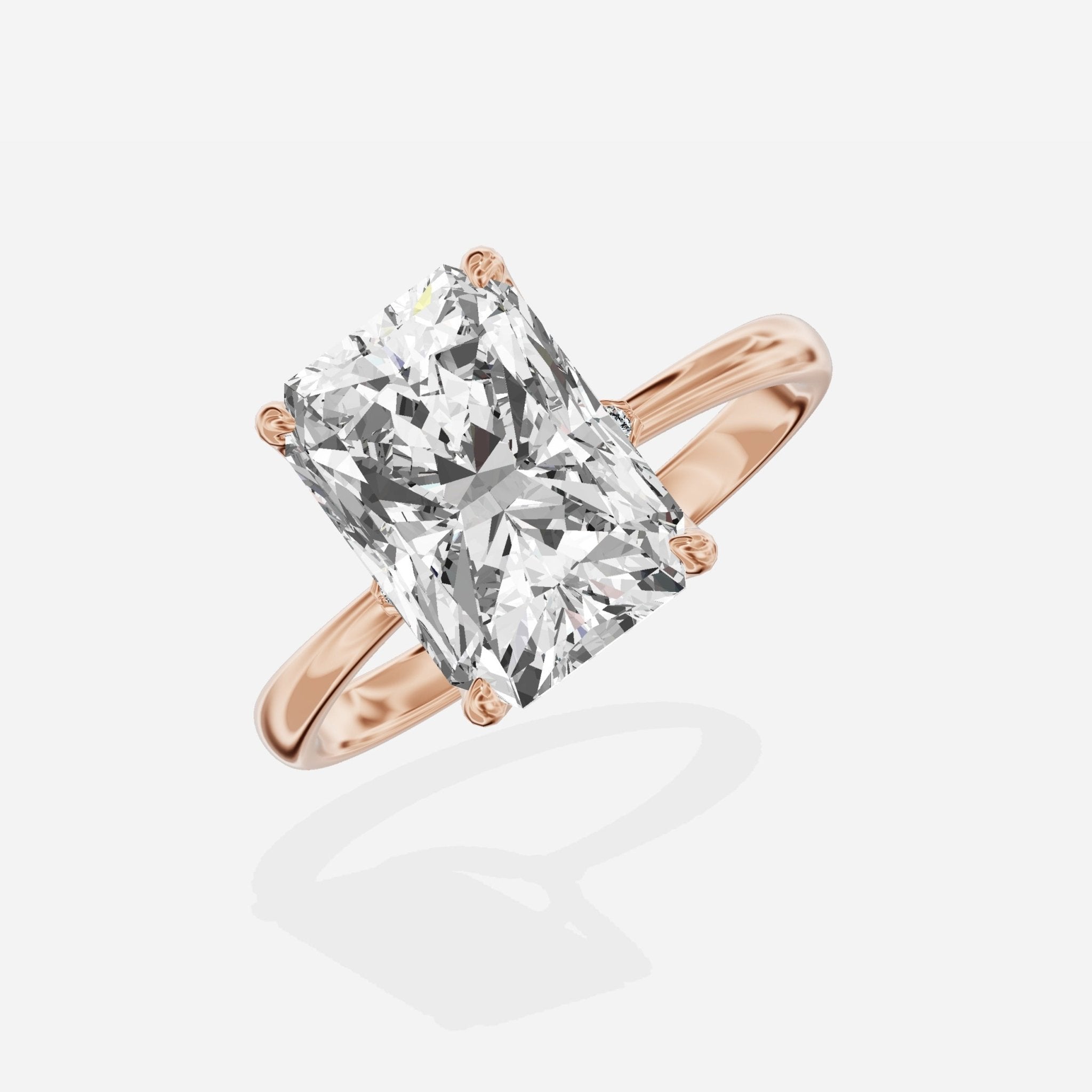 European Solitaire Engagement Ring - The Better Diamonds