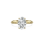 European Solitaire Engagement Ring - The Better Diamonds