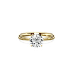European Solitaire Engagement Ring - The Better Diamonds