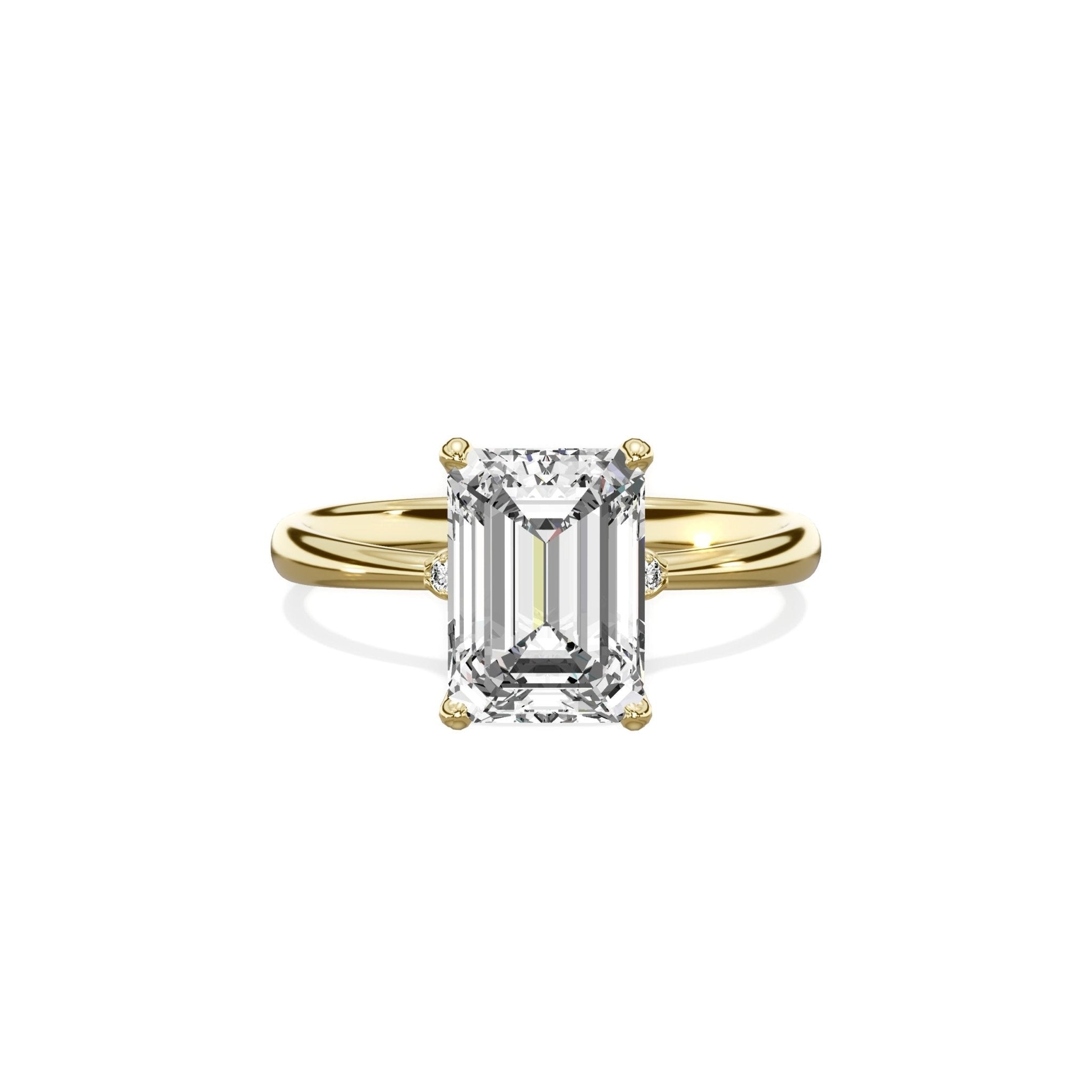 European Solitaire Engagement Ring - The Better Diamonds