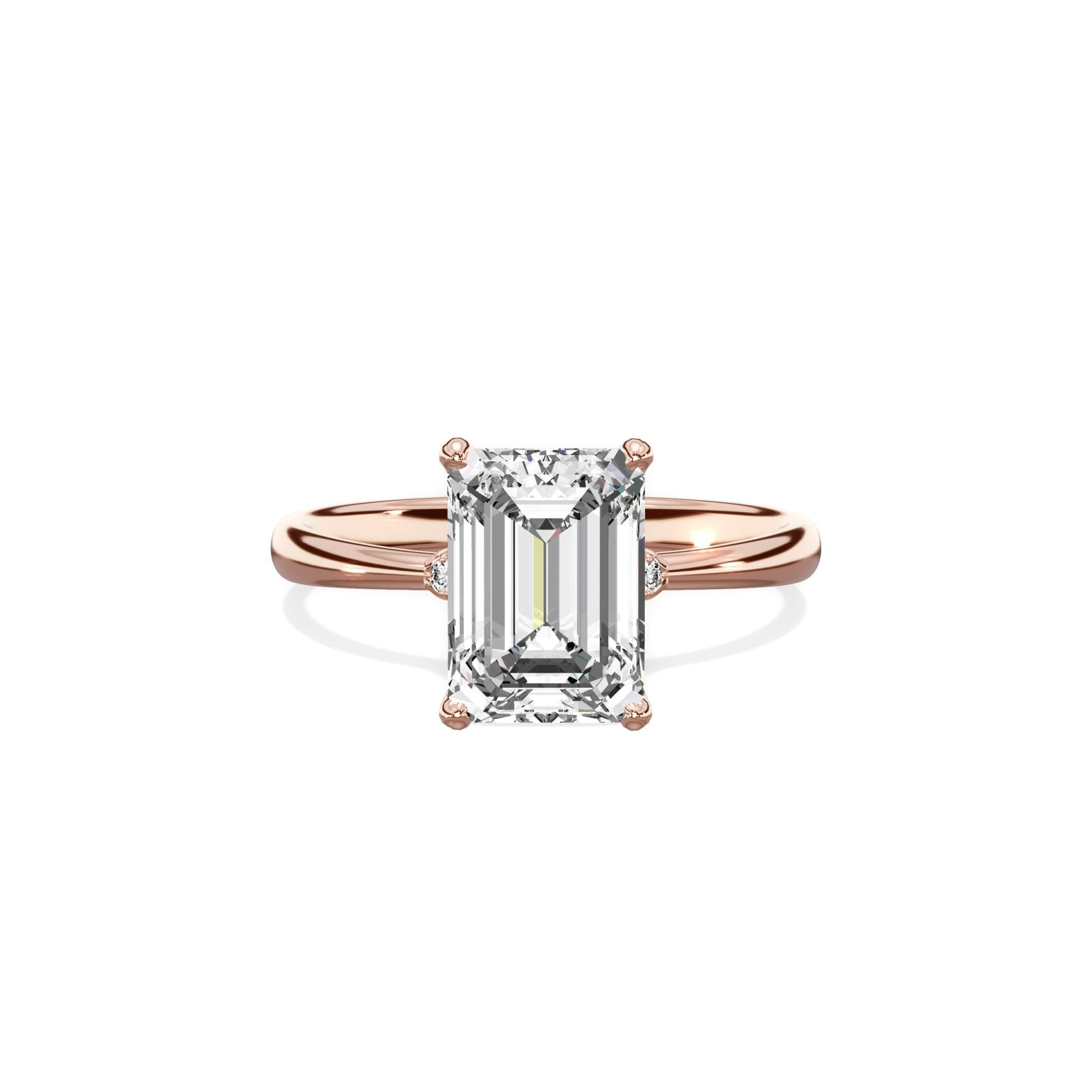 European Solitaire Engagement Ring - The Better Diamonds
