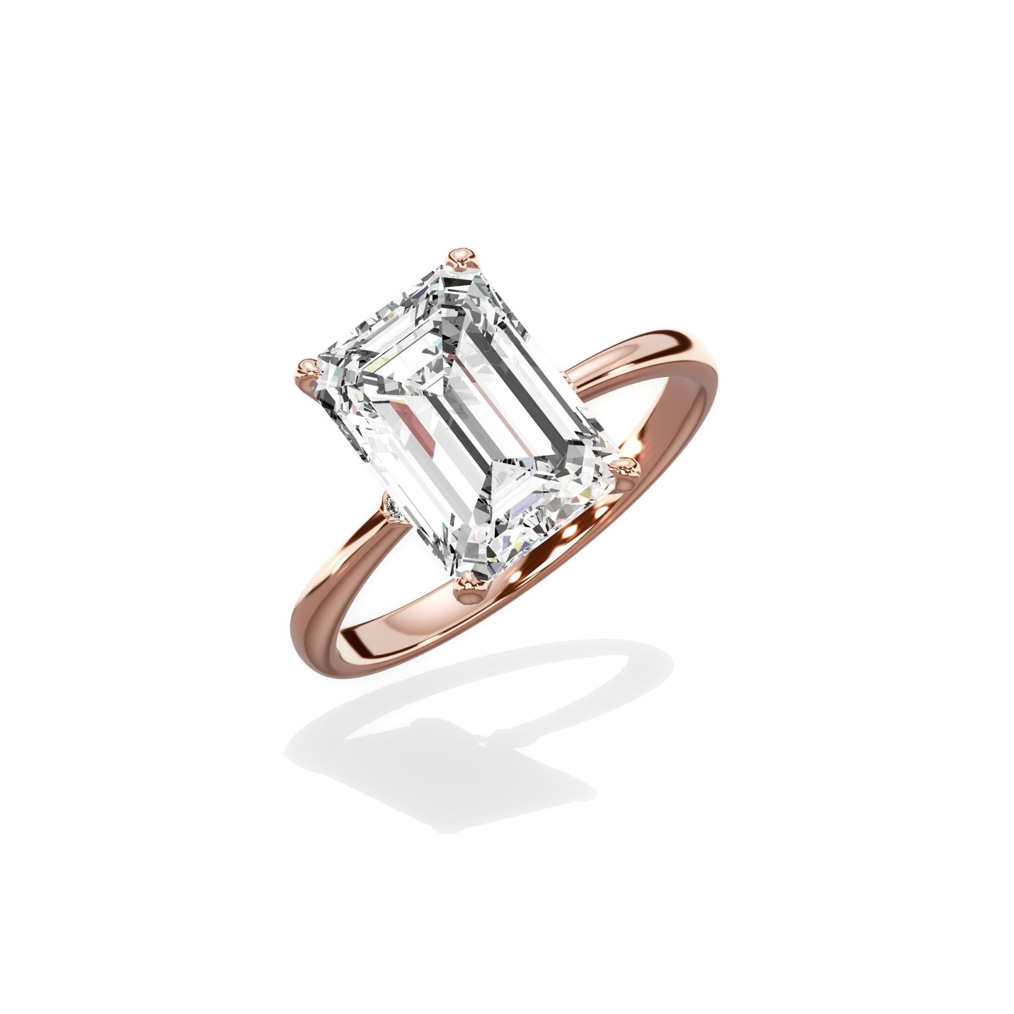European Solitaire Engagement Ring - The Better Diamonds