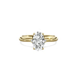 European Solitaire Engagement Ring - The Better Diamonds